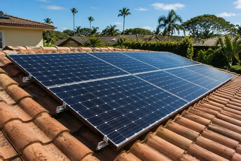 Installation de panneaux solaires à Sabres